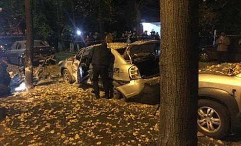 На улице Адама Мицкевича в Киеве произошел взрыв 