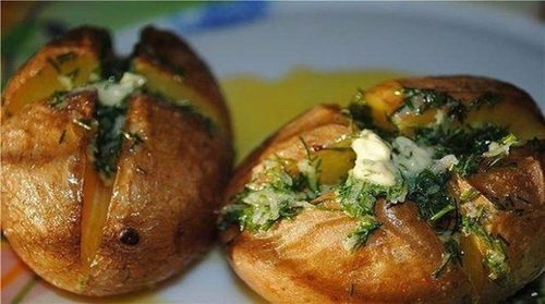 Печеный картофель