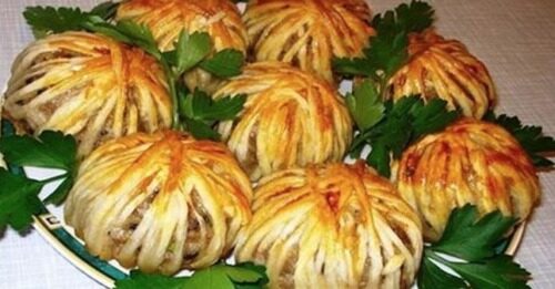 Мамины секреты "Мясные клубочки"