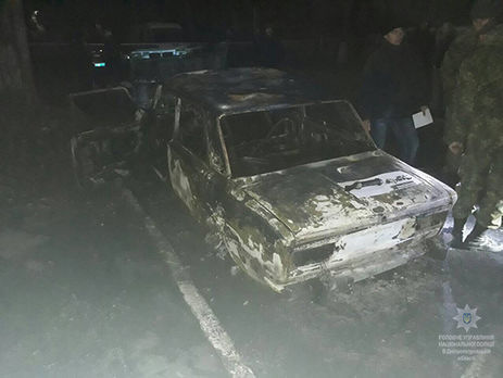В Днепропетровской области обстреляли автомобиль с полицейскими из РПГ-18