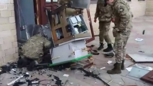 В Харькове взорвали второй за сутки банкомат ПриватБанка