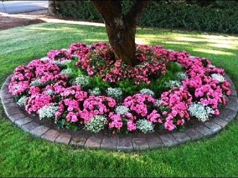 Цветочная клумба: оформляем сад