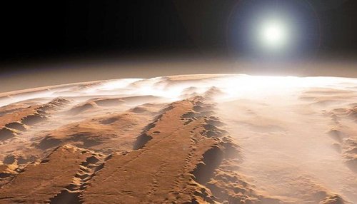 NASA нашло на Марсе занесенную песком космическую станцию
