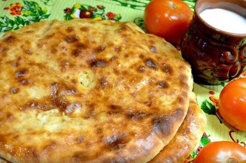 Картофджын - осетинский пирог с картофелем