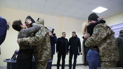 Українських прикордонників звільнили з Росії