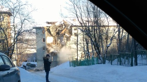 В Мурманске рухнула многоэтажка