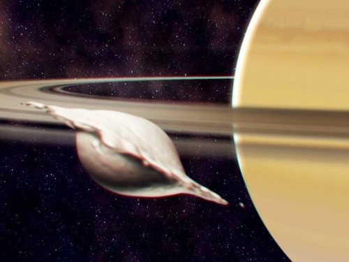 Спутники Сатурна похожи на гигантские пельмени