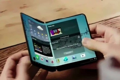 Samsung выпустит смартфон с гибким экраном 