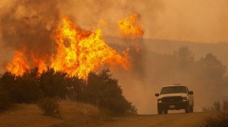 Лесные пожары в Калифорнии: полиция задержала поджигателя