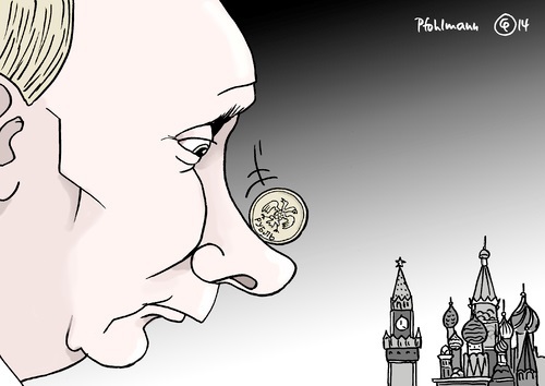 «Синхронное падение рубля и рейтинга на фоне санкций» - Игорь Яковенко