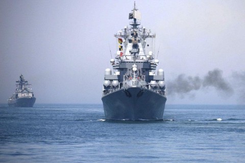 Американский военный корабль вошел в воды Черного моря
