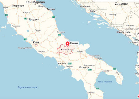 В центре Италии произошло сильное землетрясение