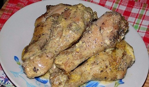Мамины секреты «Куриные голени в сливочно-горчичном соусе»