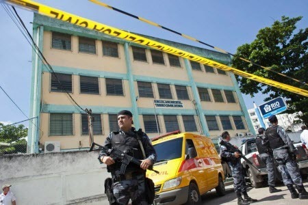 В бразильской школе подросток расстрелял своих одноклассников