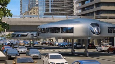 Каким может быть общественный транспорт будущего (ВИДЕО)
