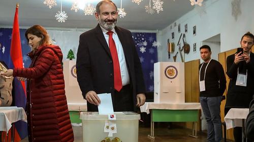 В Армении блок Пашиняна победил на парламентских выборах