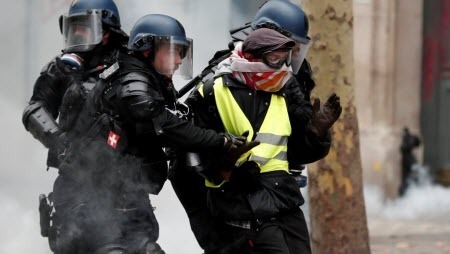 Французская полиция проверит причастность России к призывам «желтых жилетов»