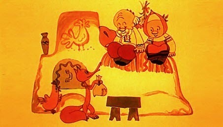 Українські мультфільми - Лисичка З Качалкою (1977)