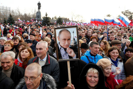 Как Крым поглотил Путина