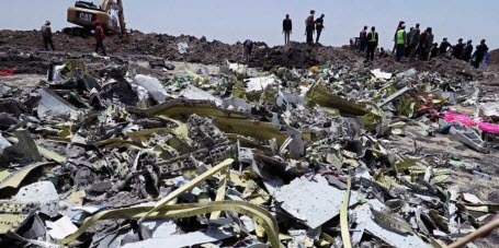 Первые результаты расследования крушения самолета в Эфиопии