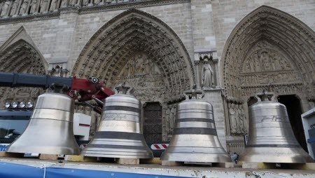 17 апреля сотни колоколов во Франции будут звонить в честь Нотр-Дама