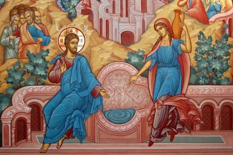 Неделя пятая после Пасхи - Христос и самарянка
