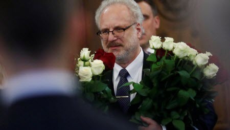 Президентом Латвии стал судья Эгил Левитс