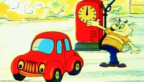 Українські мультфільми - Парасолька и Автомобиль (1975)