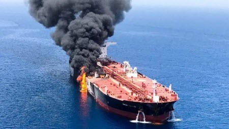 Франция, ООН и ЕС отреагировали на инциденты с танкерами в Оманском заливе