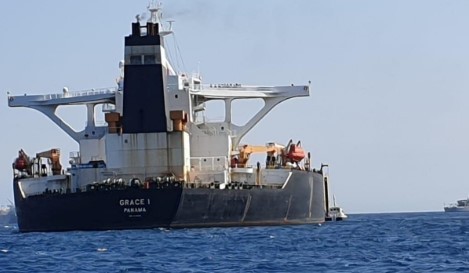 В Гибралтаре задержан иранский танкер