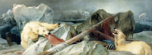 История "проклятой" картины: голодные медведи и пропавшая экспедиция в Арктику