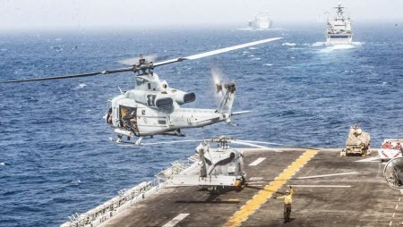 Корабль ВМС США сбил иранский беспилотник в Ормузском заливе