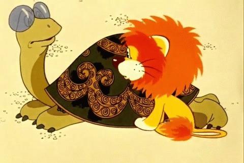 Мультфильм для детей "Львенок и черепаха" 