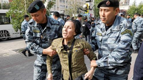 В Казахстане протестовали против экспансии Китая. Десятки человек задержаны