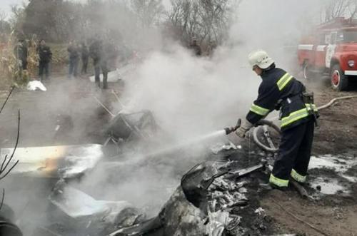 На Полтавщині розбився гелікоптер з екс-міністром Тарасом Кутовим на борту