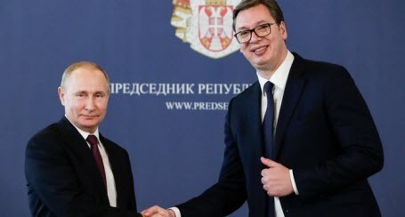 Шпионский скандал не изменит политику Путина в Сербии