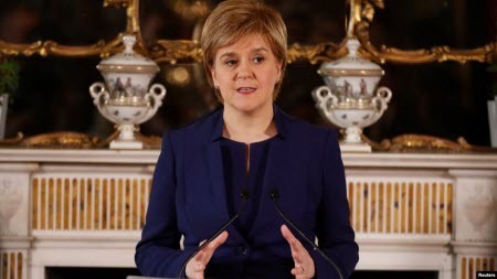 Лидер Шотландии хочет провести еще один референдум о независимости