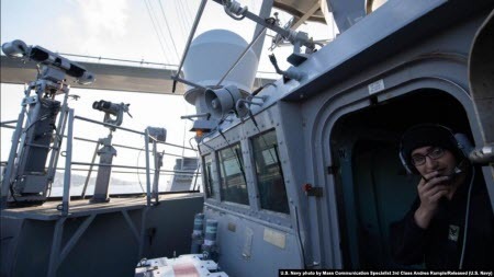 Есмінцеь США здійснює свій перший візит до Чорного моря цього року