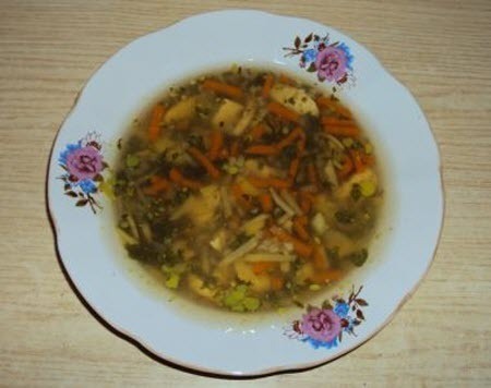 Бабусині страви: "Суп з гречкою та курячим філе"