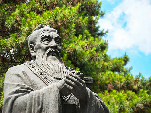 Притча "Конфуций и «блоха»"