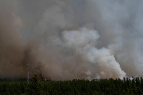 На Аляске и в Сибири вспыхивают "зомби-пожары"