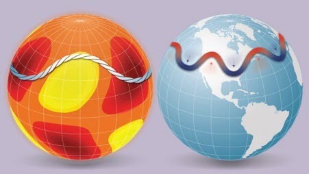 Погоды на Земле и Солнце имеют общие черты