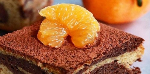 Мамины секреты "Апельсиново-шоколадный пирог"