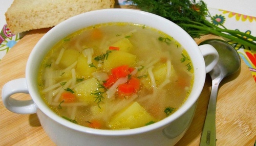 Бабусині страви: "Суп з гречкою та курячим філе"
