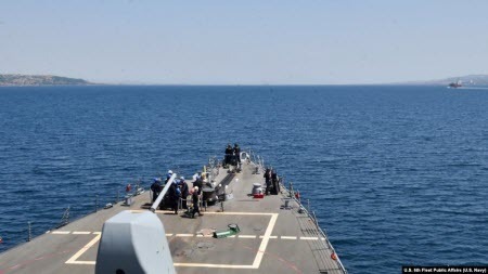 Есмінець США завершує 21-денне перебування в Чорному морі