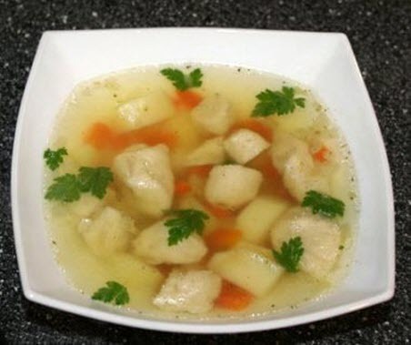 Бабусині страви: "Суп з галушками"