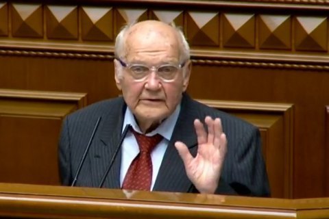 Академик Юхновский призвал Зеленского к сотрудничеству с Порошенко и защите языка