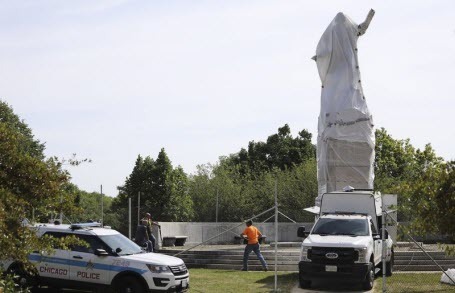 Во всем виновата статую Колумба