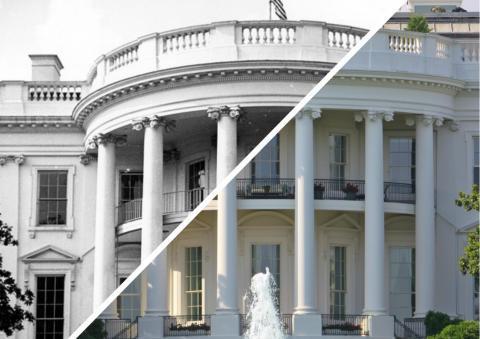 Почему "Белый Дом" называют белым