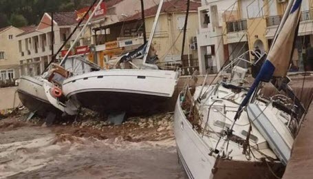 На Грецию обрушился мощный ураган, есть жертвы